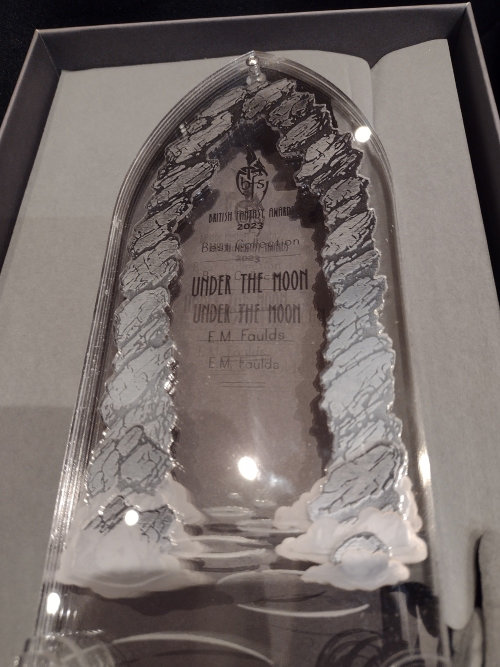 British Fantasy Award for Under the Moon by E.M. Faulds